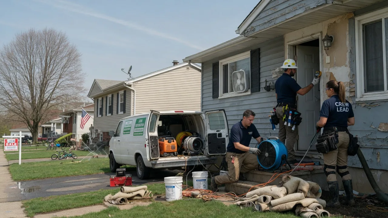 Flood Cleanup in Trinidad, TX near me