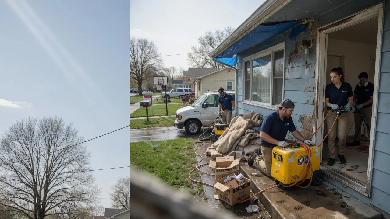 Basement Flood Cleanup in Trinidad, TX near me